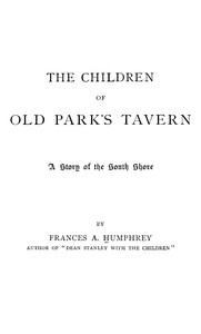 Cover of The children of Old Park's Tavern — Edition Insights