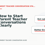How to Start Parent Teacher Conversations Clearly