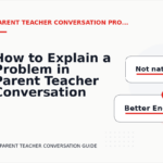 How to Explain a Problem in Parent Teacher Conversation English