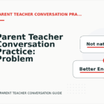 Parent Teacher Conversation Practice: Problem and Solution Replies