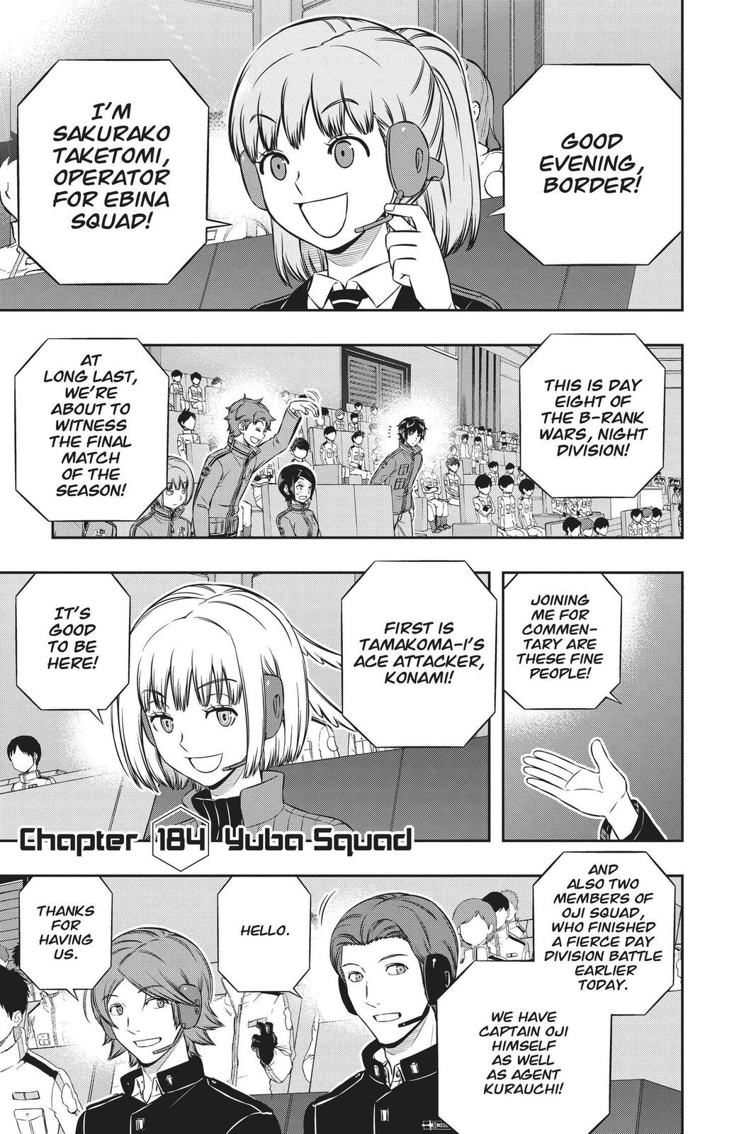 World Trigger Chapter 184 Page 1
