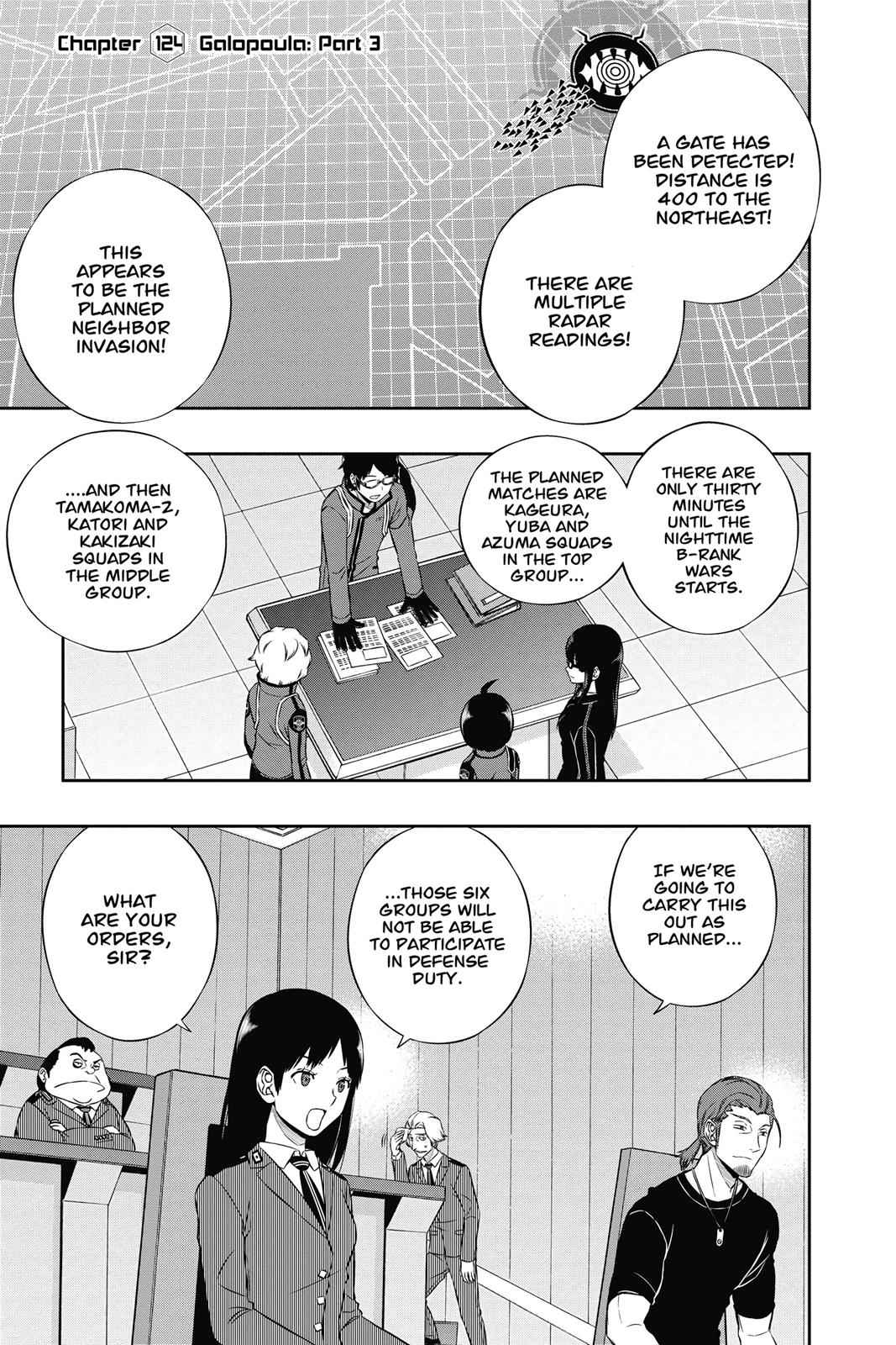 World Trigger Chapter 124 Page 1