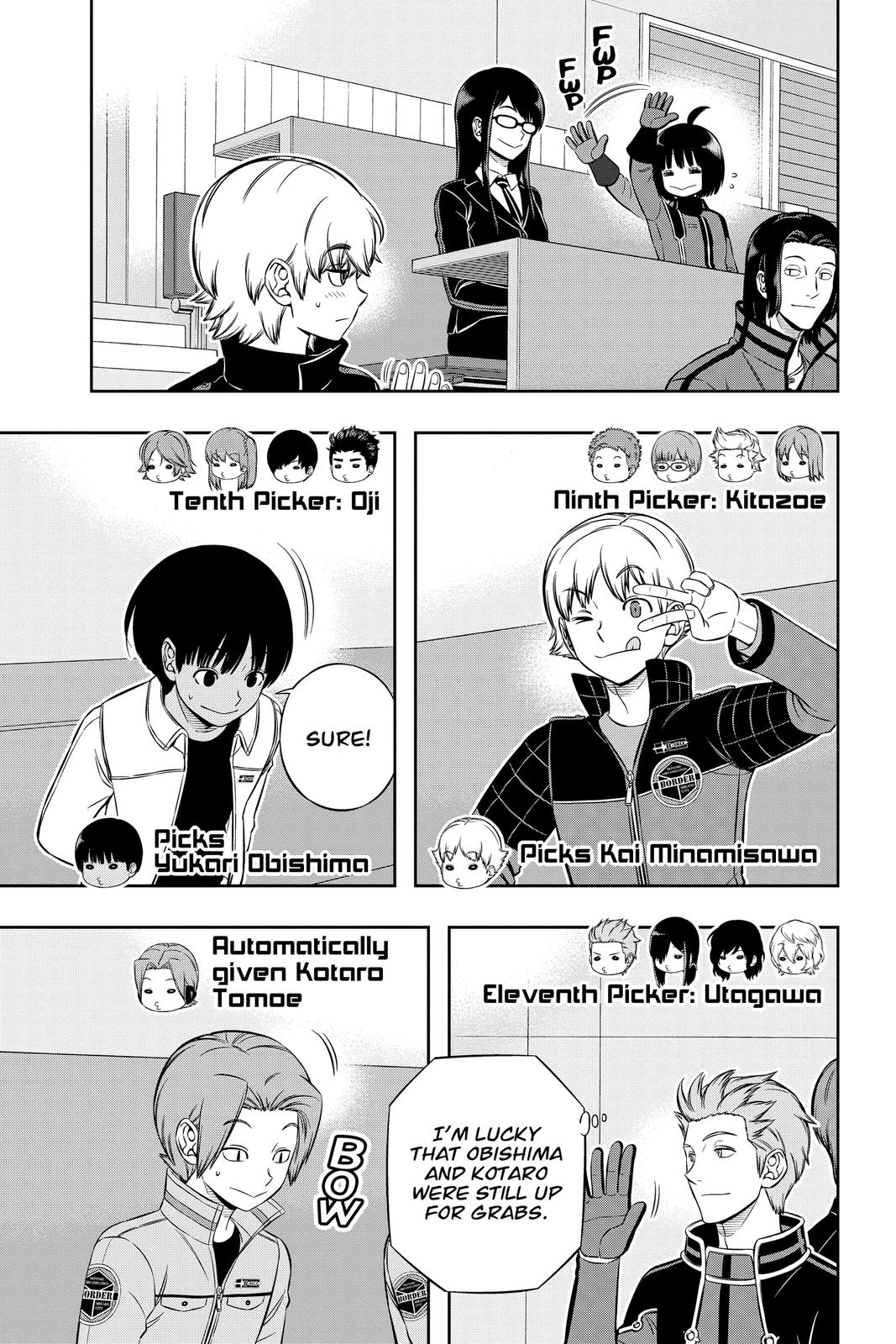 World Trigger Chapter 205 Page 9