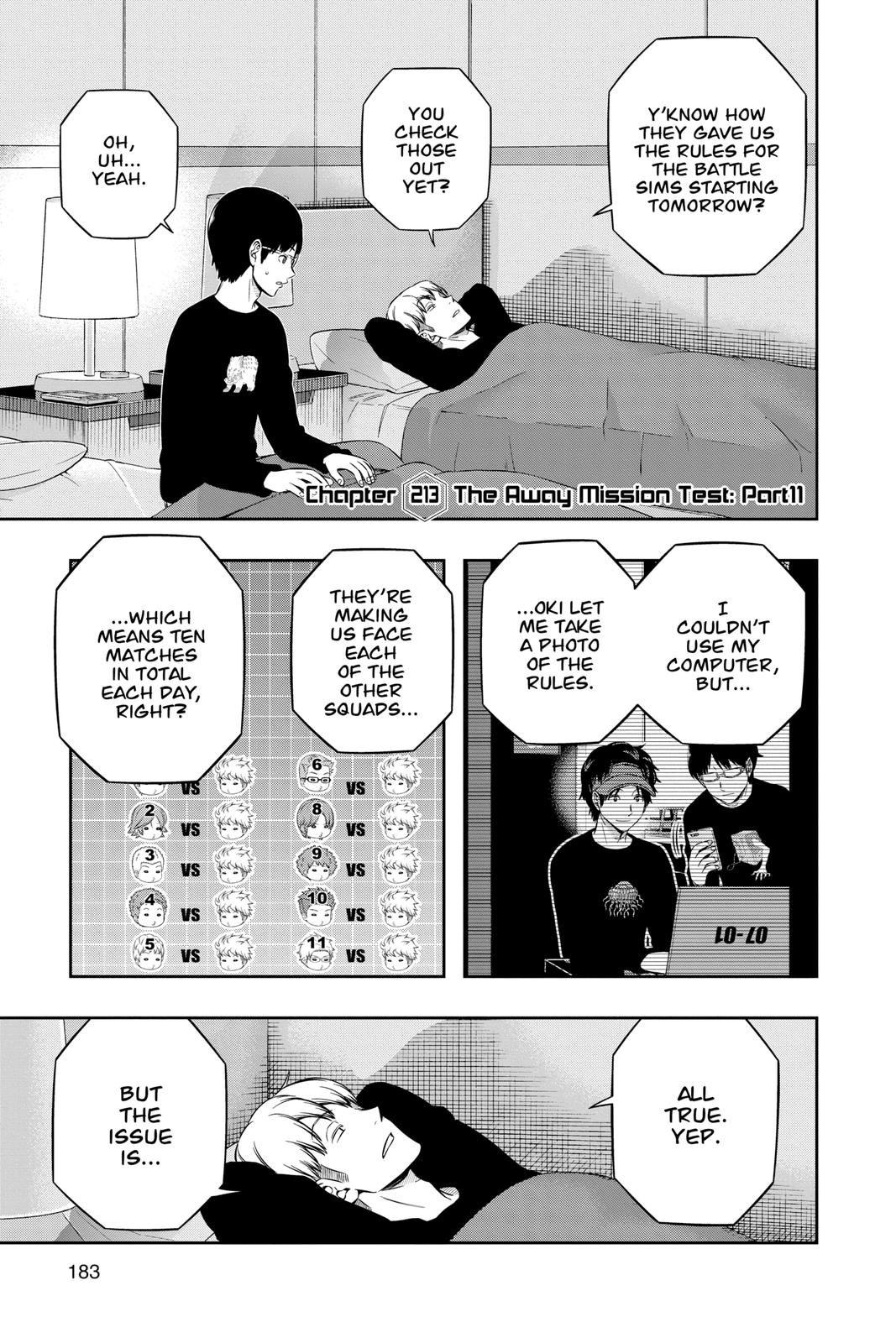 World Trigger Chapter 213 Page 1