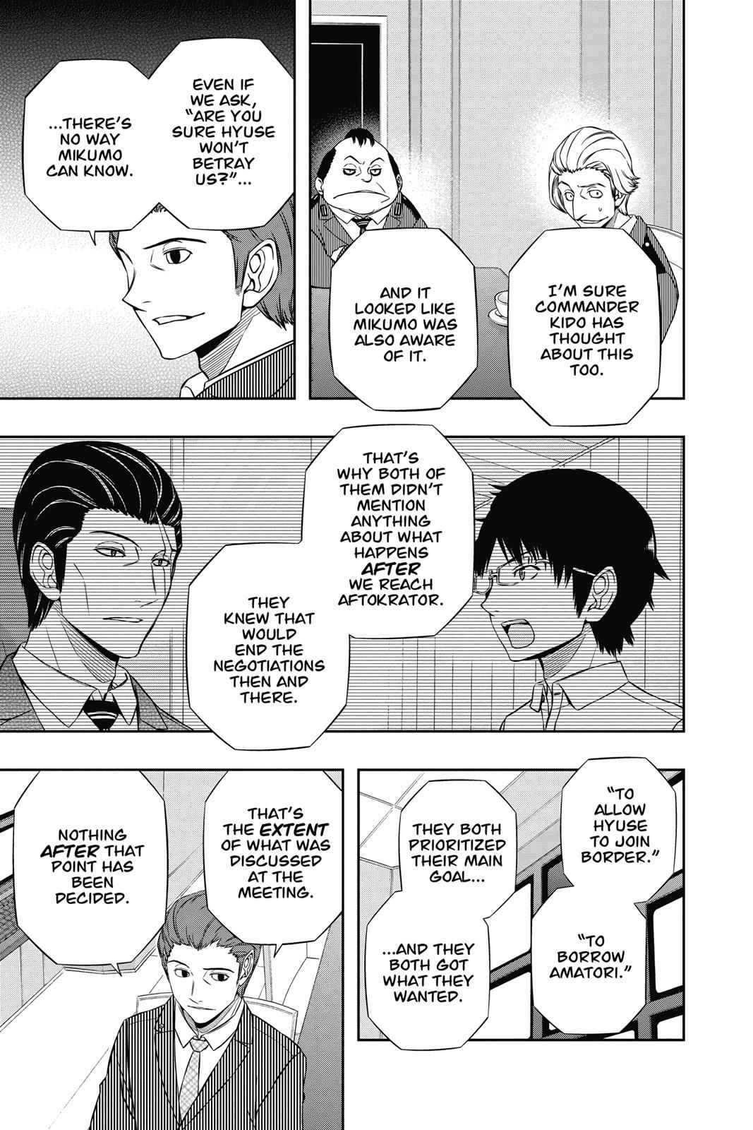 World Trigger Chapter 151 Page 15