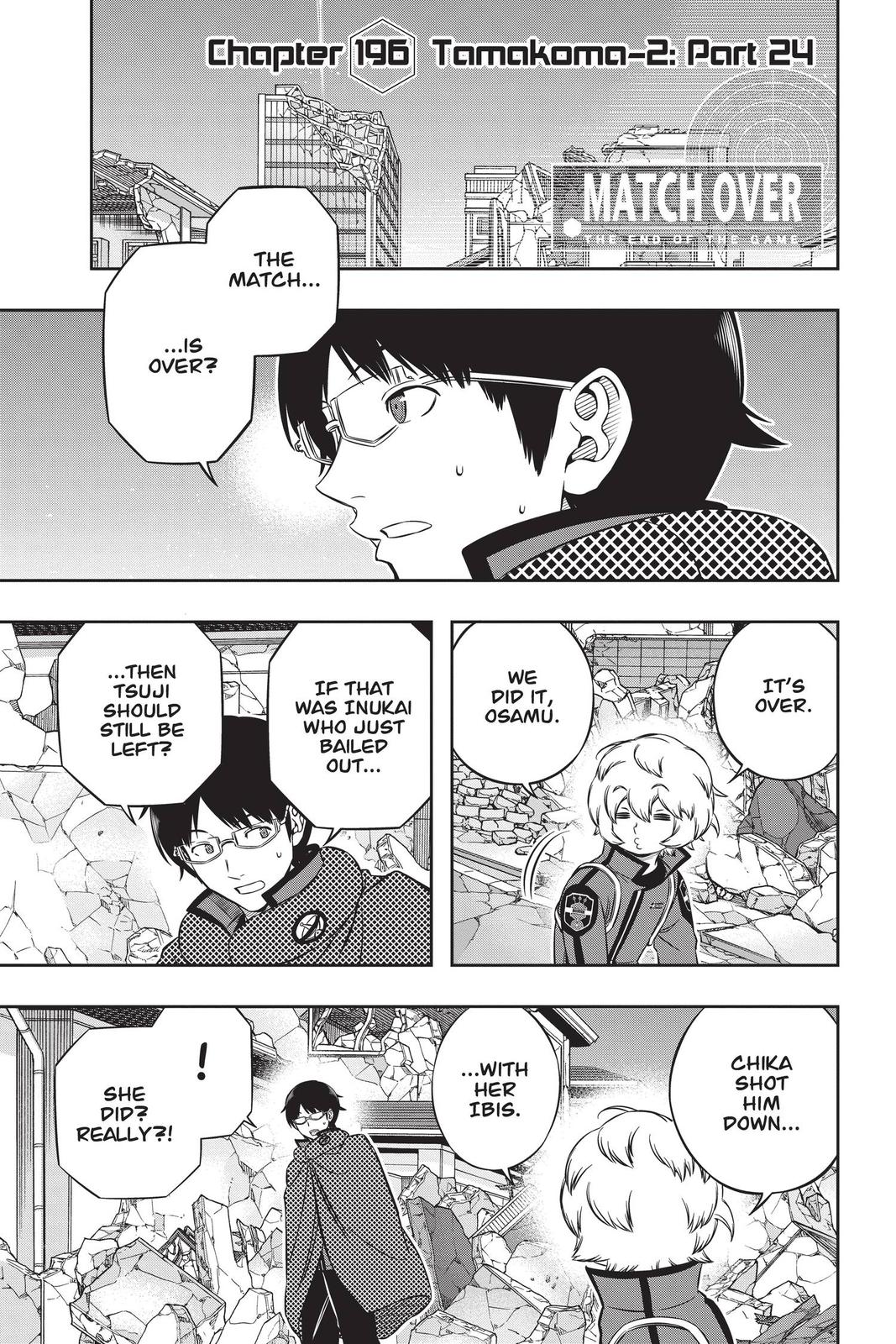 World Trigger Chapter 196 Page 1