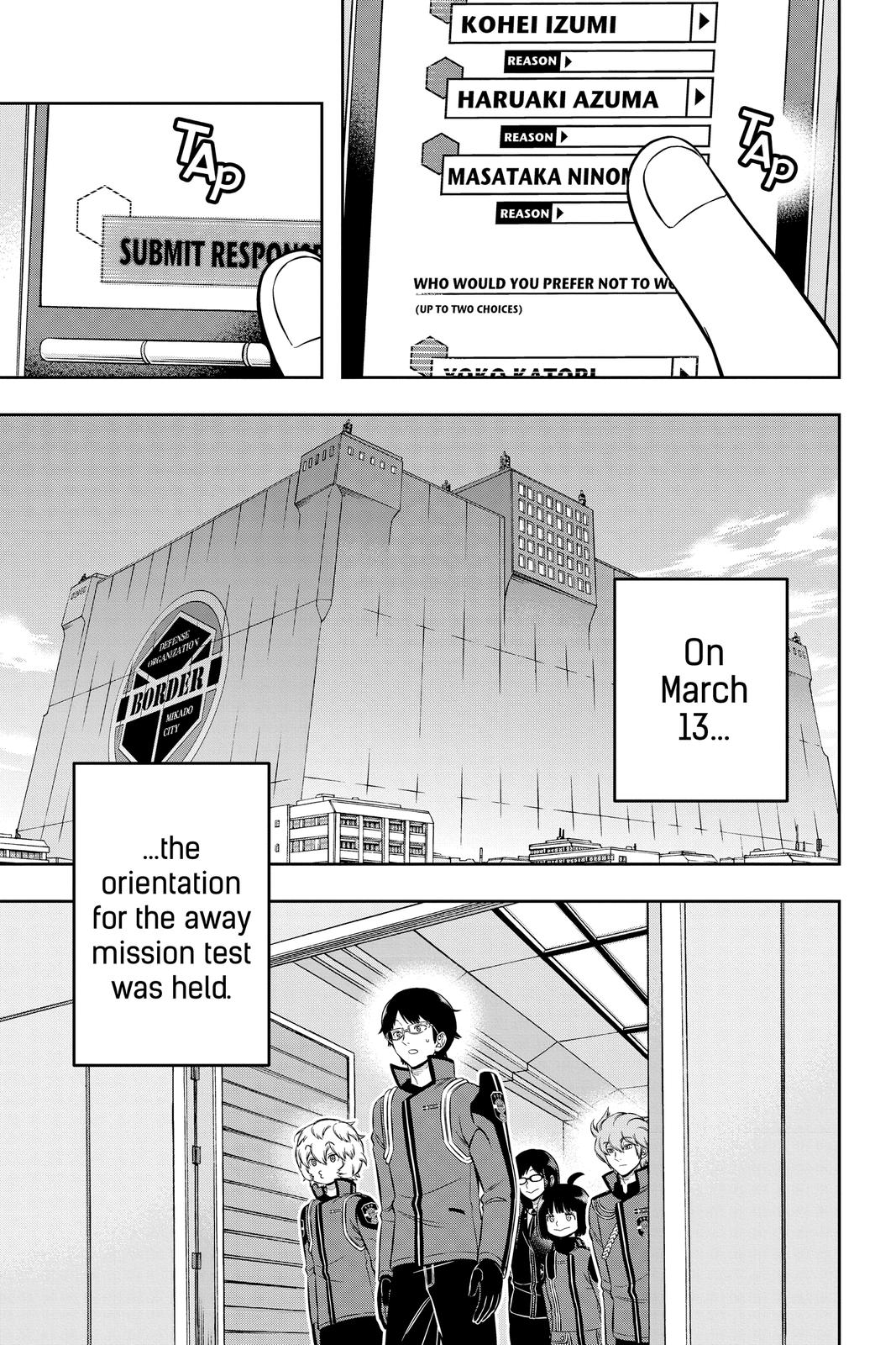 World Trigger Chapter 203 Page 9
