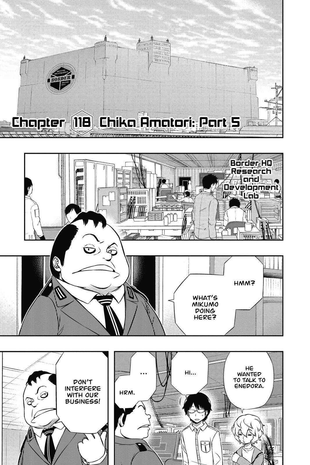 World Trigger Chapter 118 Page 1