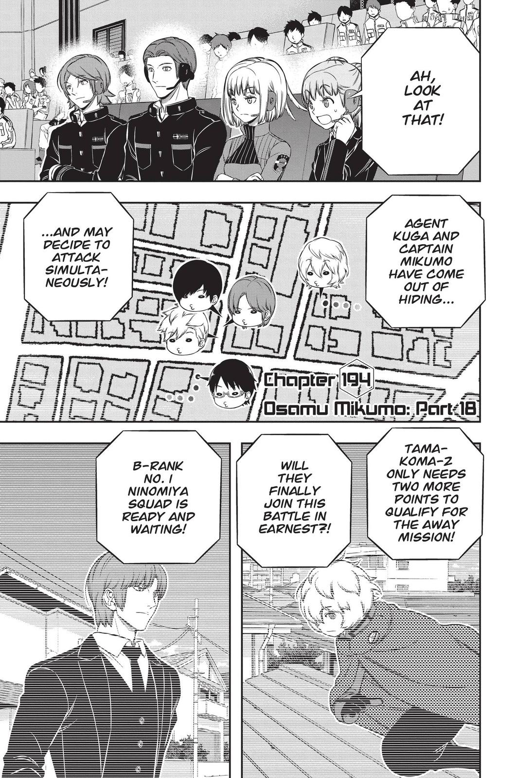 World Trigger Chapter 194 Page 1