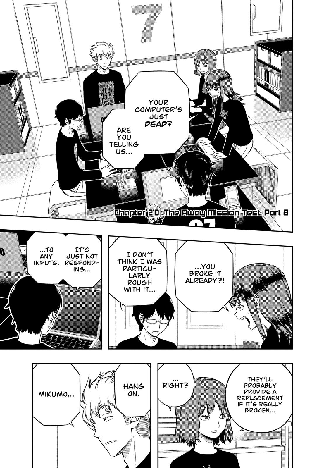 World Trigger Chapter 210 Page 1