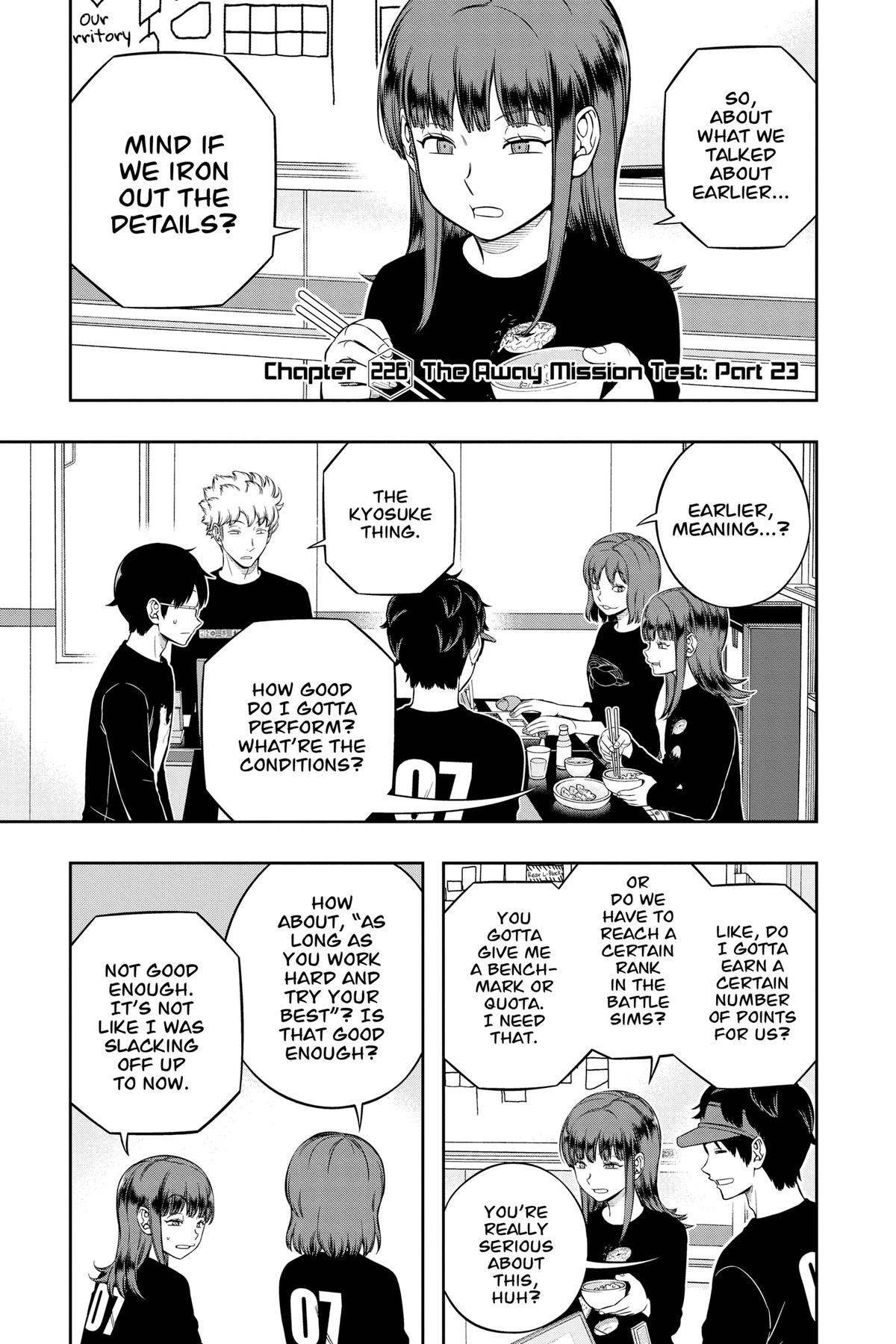 World Trigger Chapter 226 Page 1