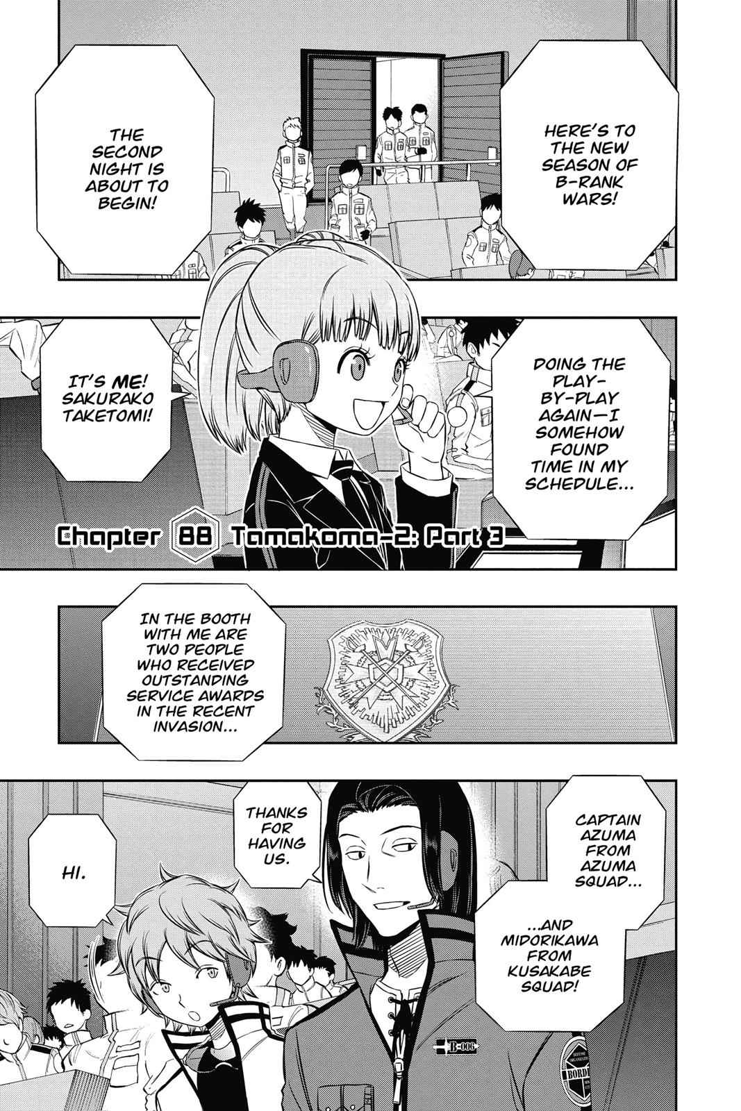 World Trigger Chapter 88 Page 1