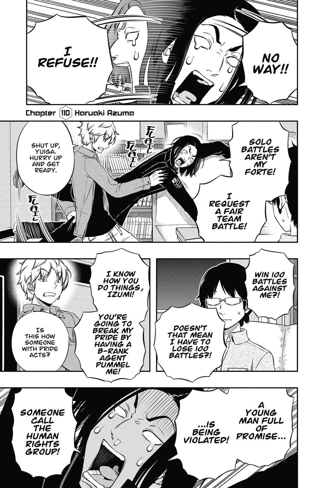 World Trigger Chapter 110 Page 1