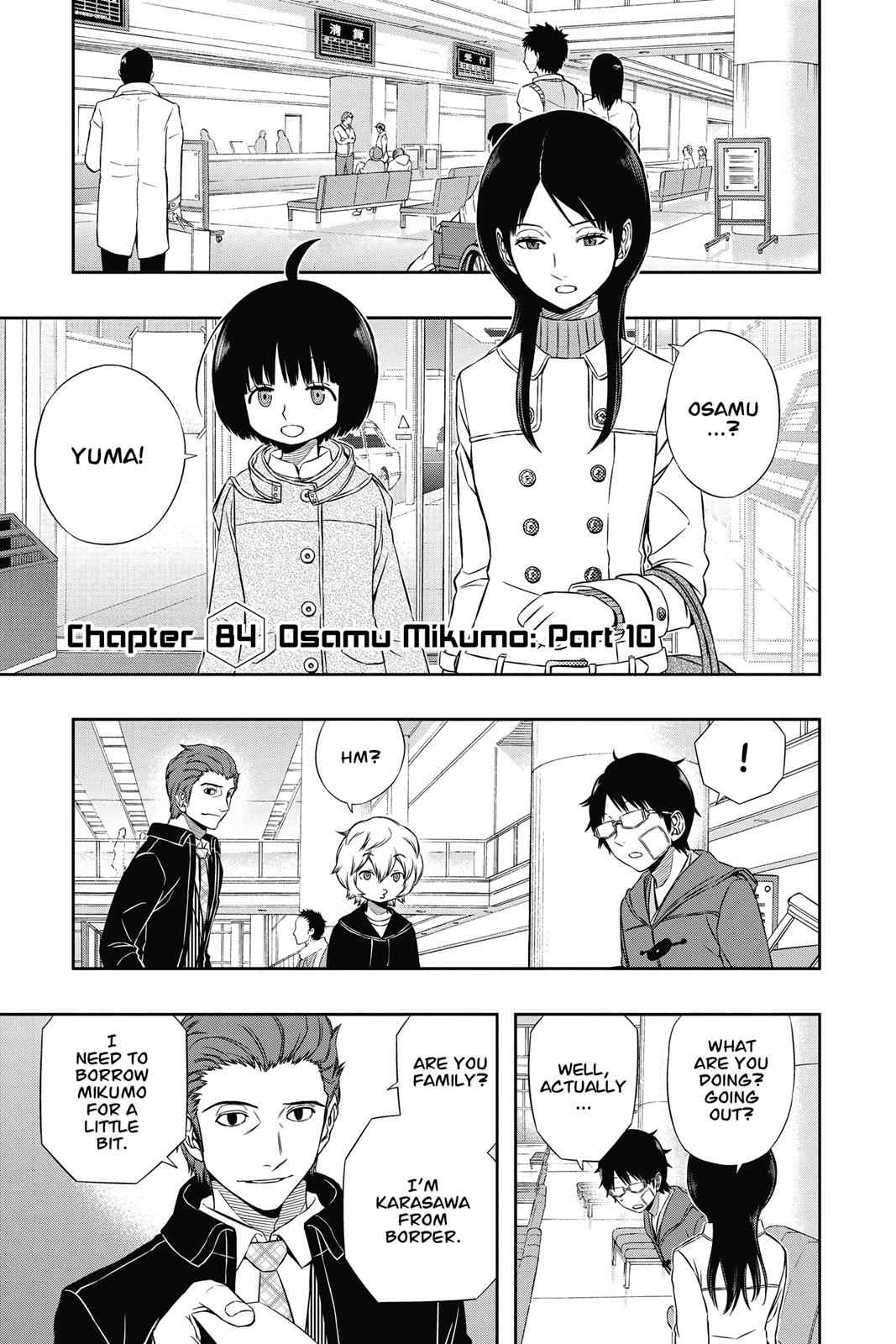 World Trigger Chapter 84 Page 1