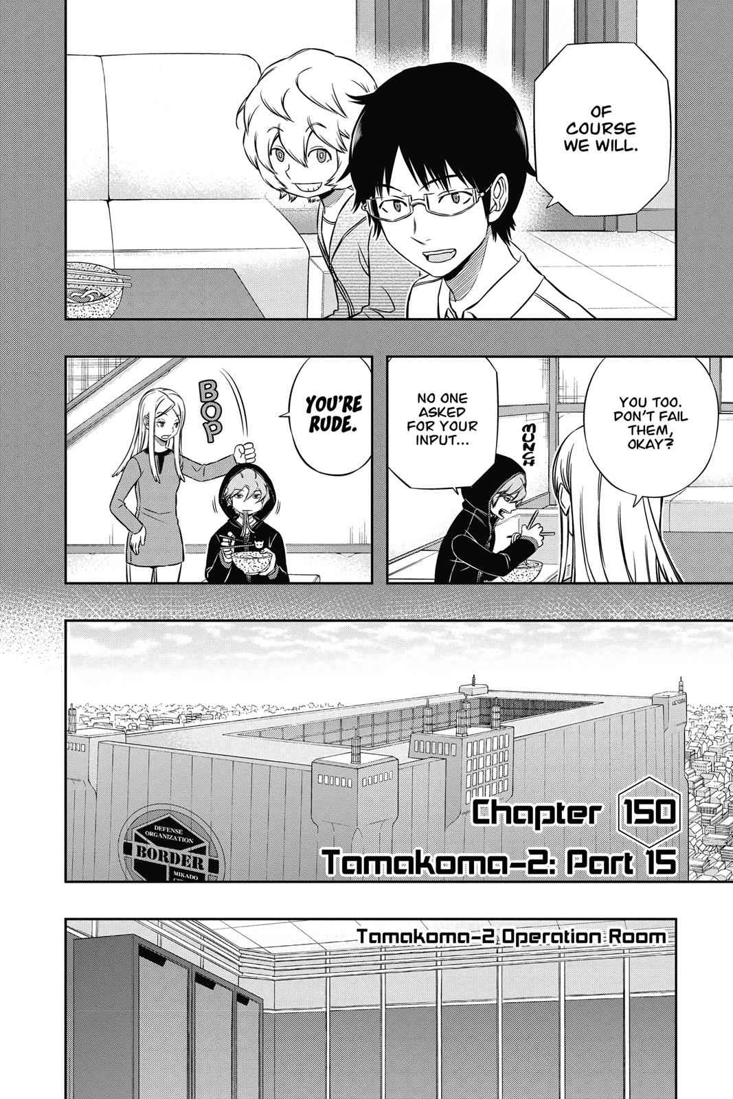 World Trigger Chapter 150 Page 4