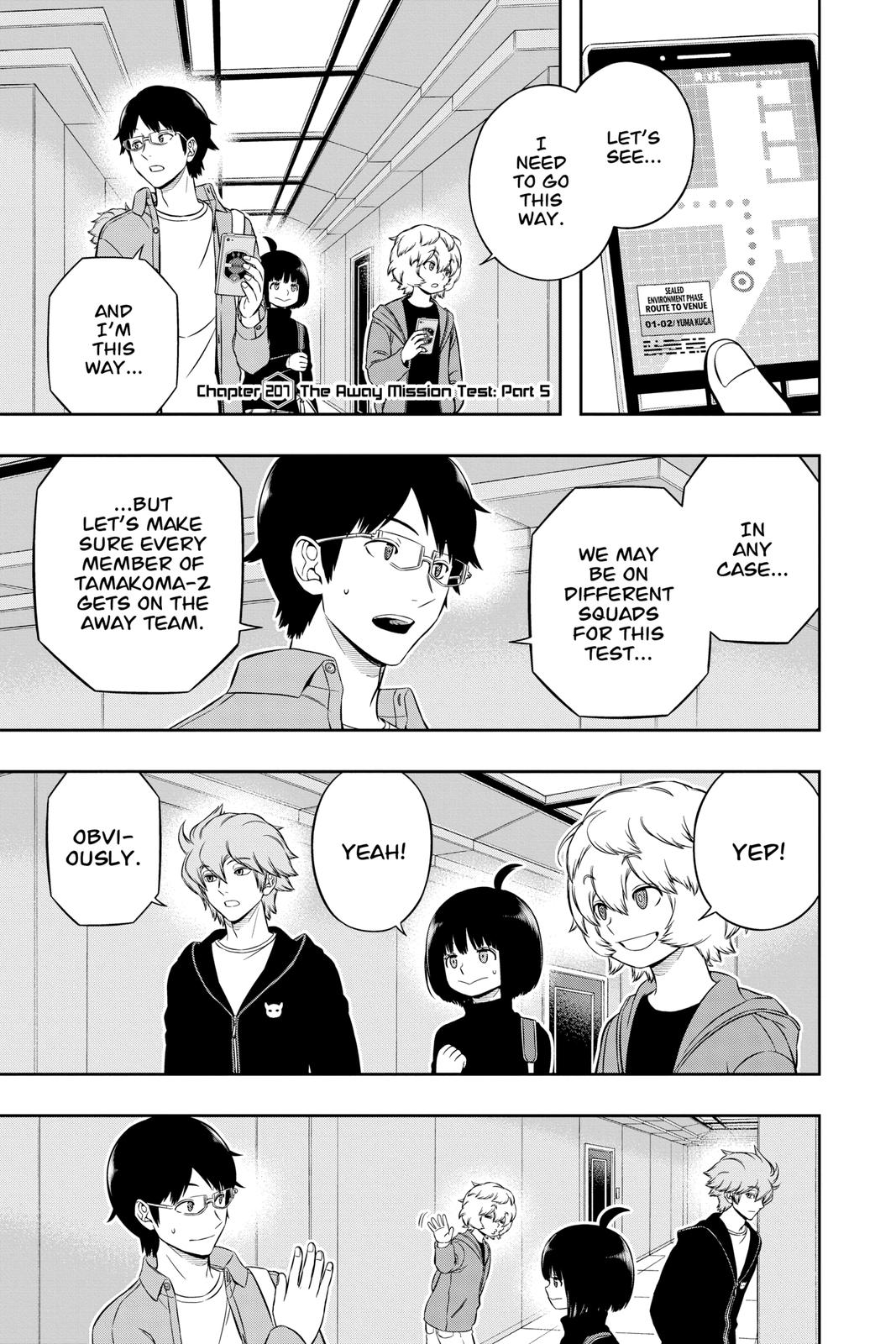 World Trigger Chapter 207 Page 1