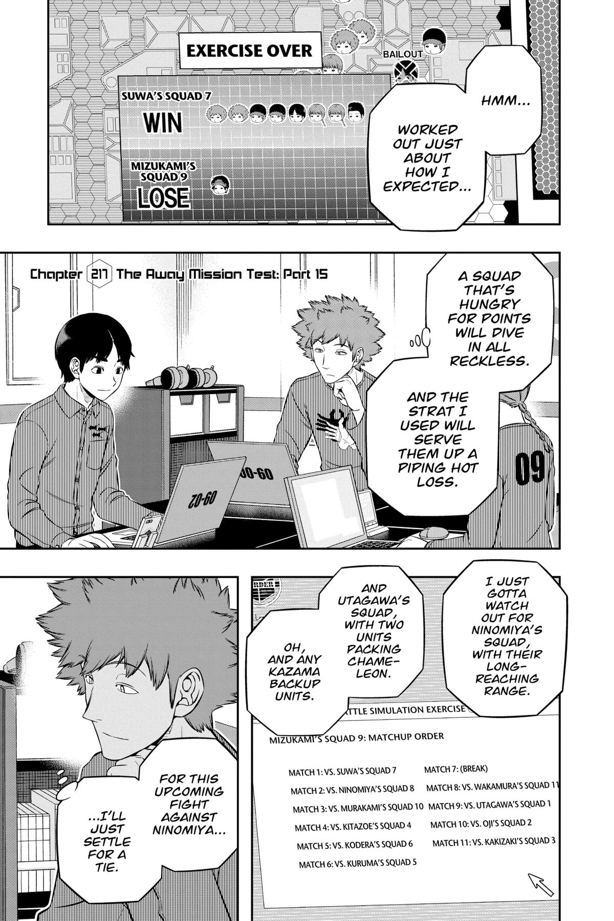 World Trigger Chapter 217 Page 1