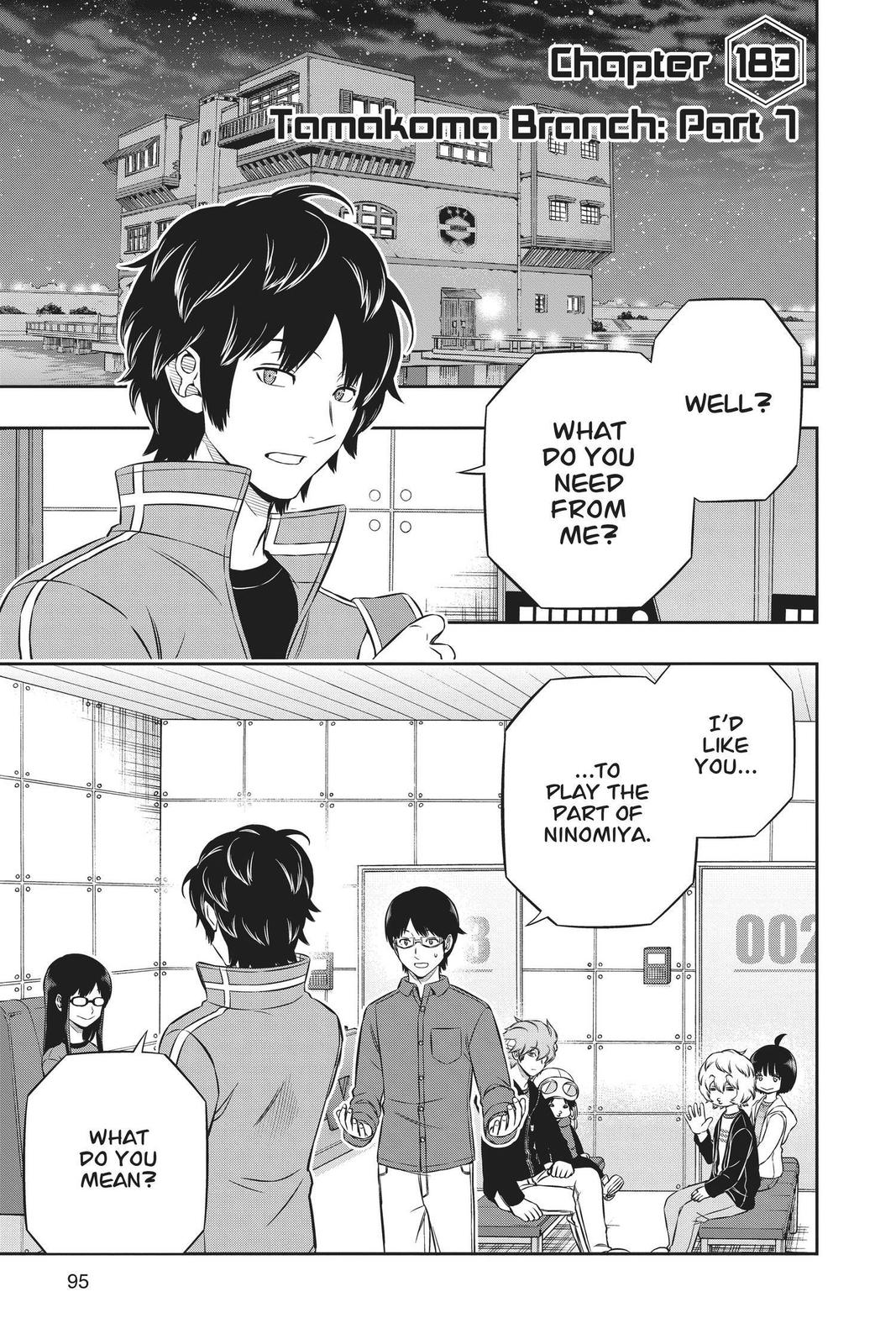 World Trigger Chapter 183 Page 1