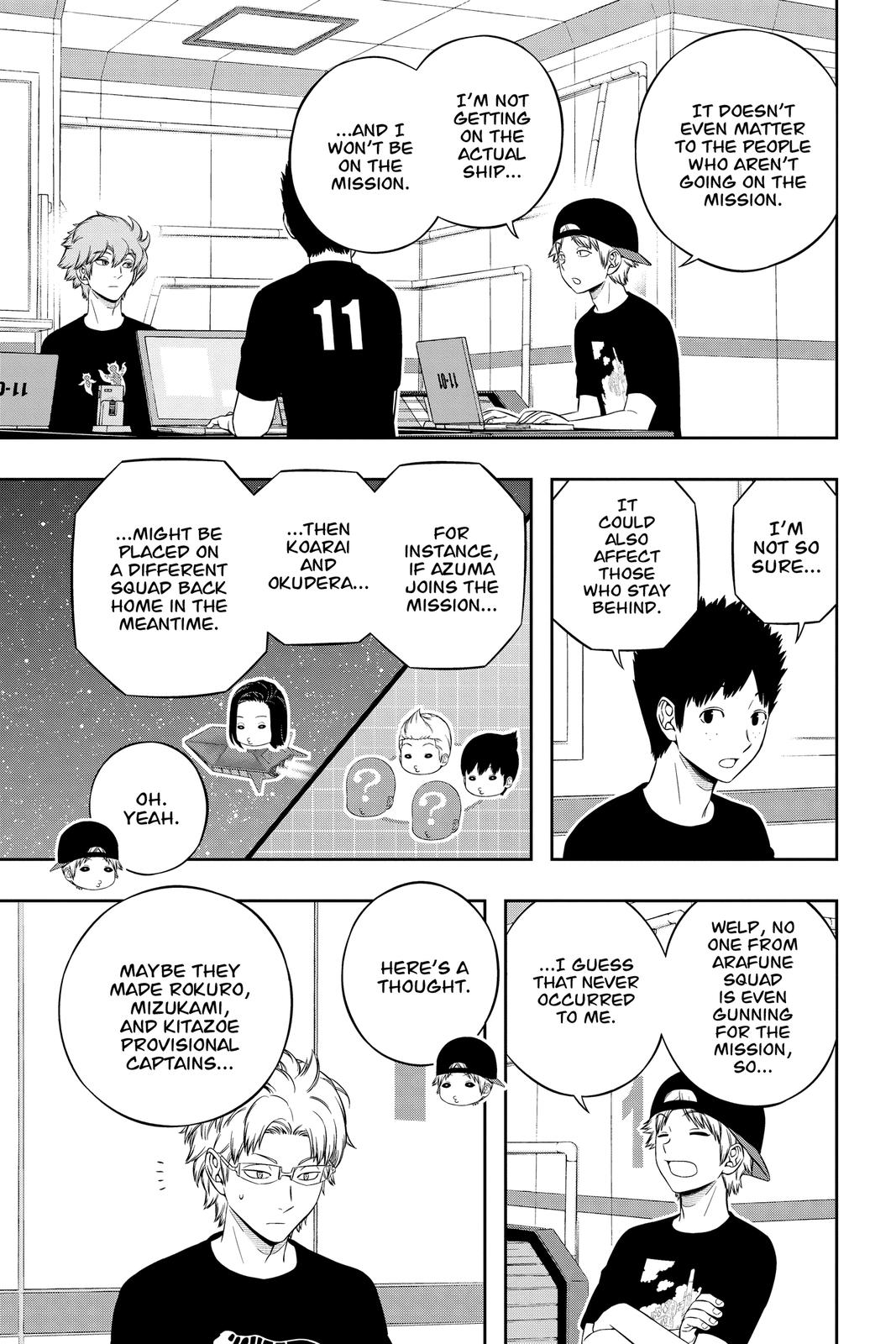 World Trigger Chapter 209 Page 7