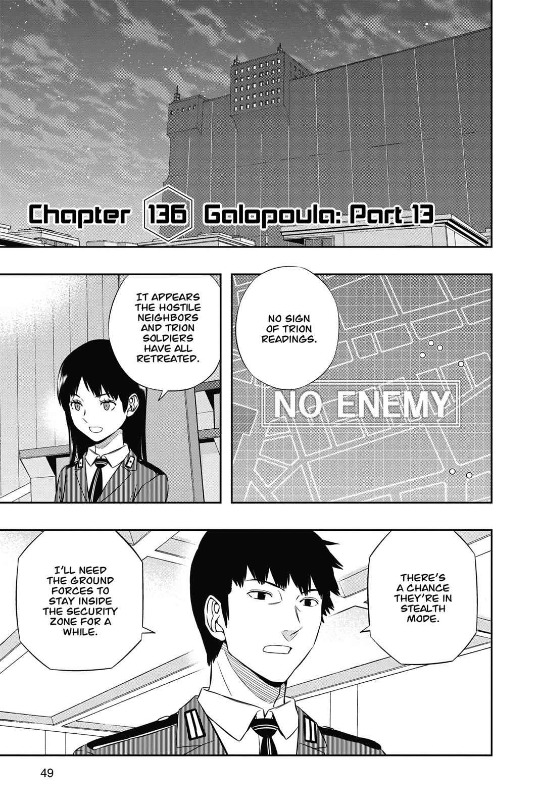 World Trigger Chapter 136 Page 1