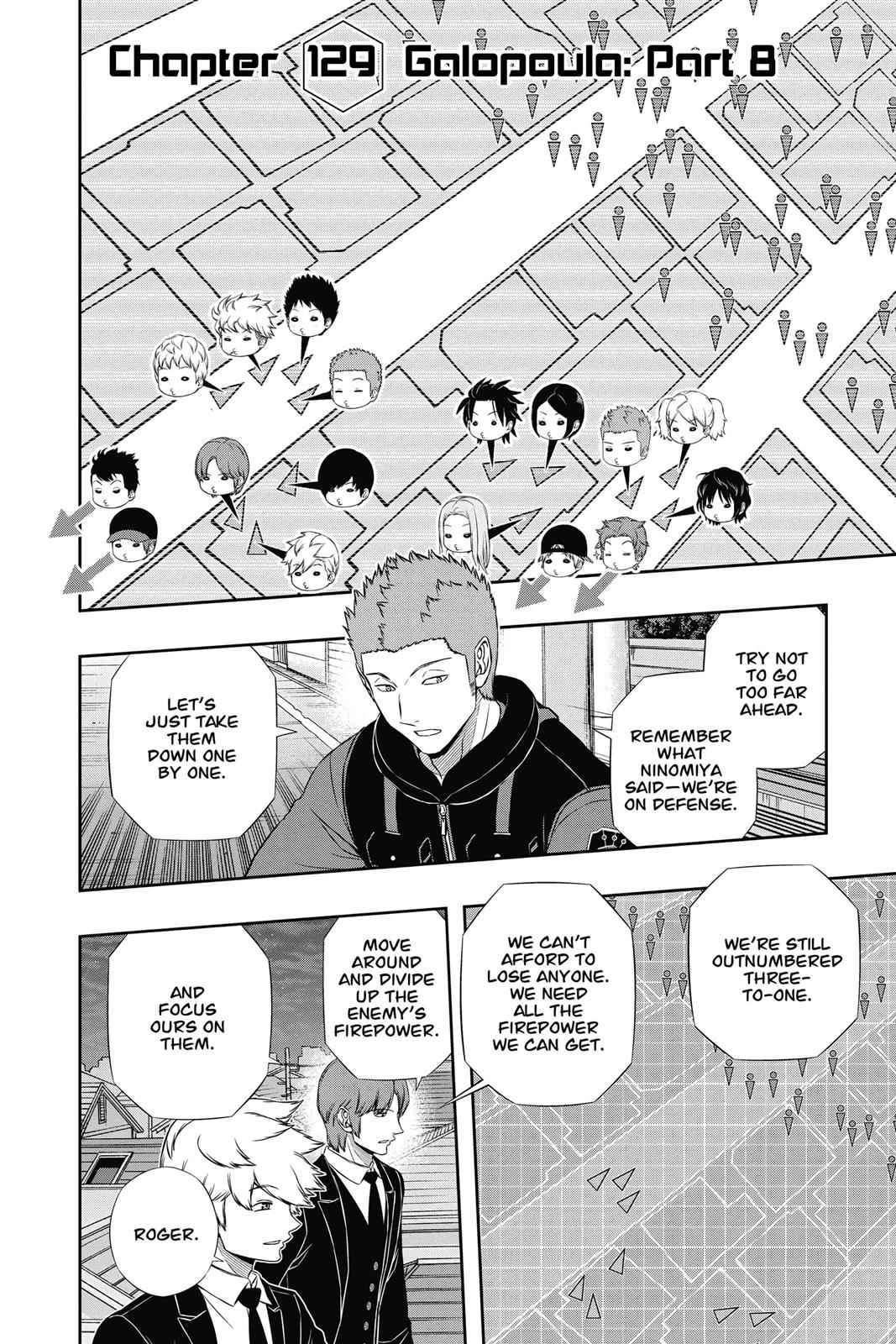 World Trigger Chapter 129 Page 2
