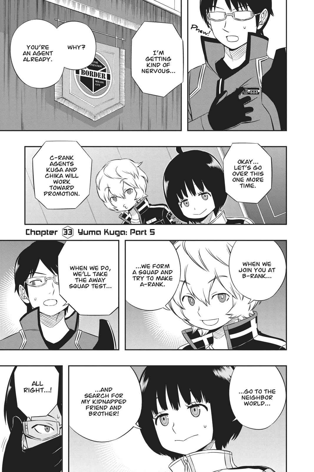 World Trigger Chapter 33 Page 1