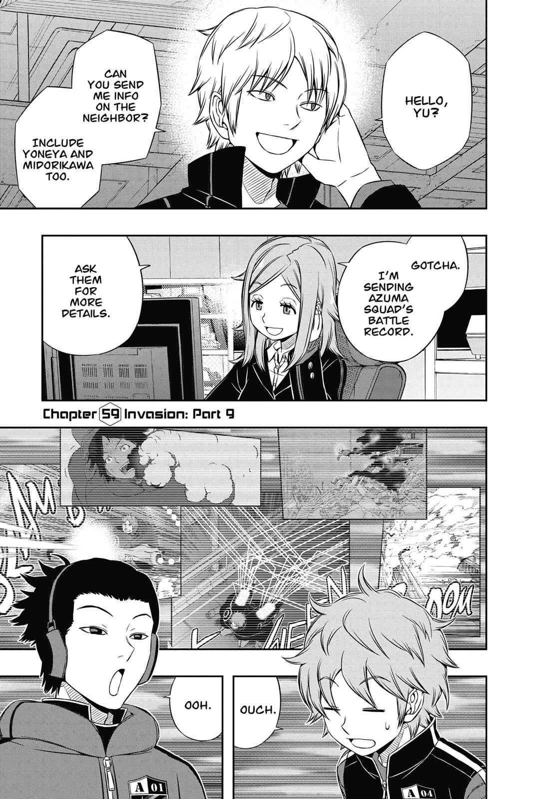 World Trigger Chapter 59 Page 1