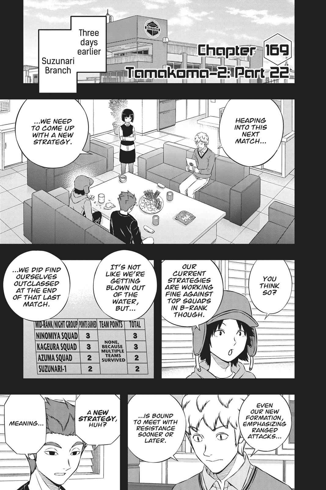 World Trigger Chapter 169 Page 1