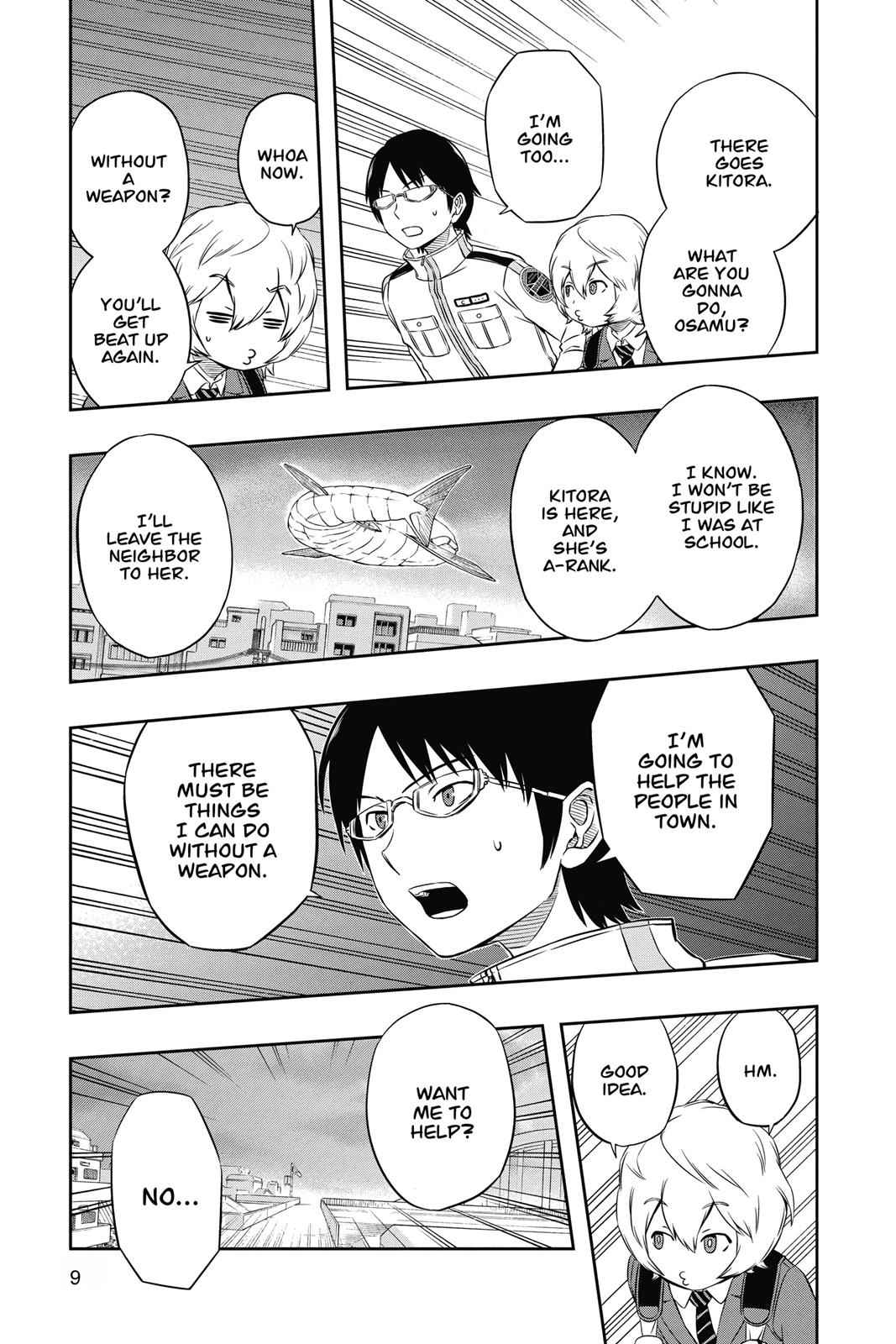 World Trigger Chapter 8 Page 9