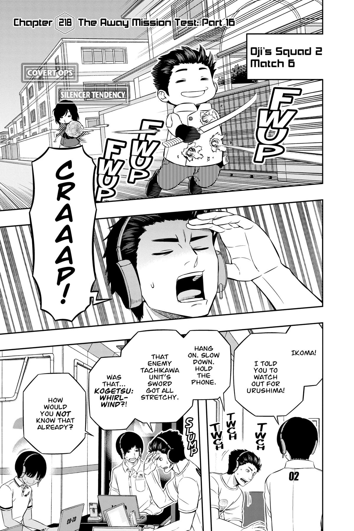 World Trigger Chapter 218 Page 1