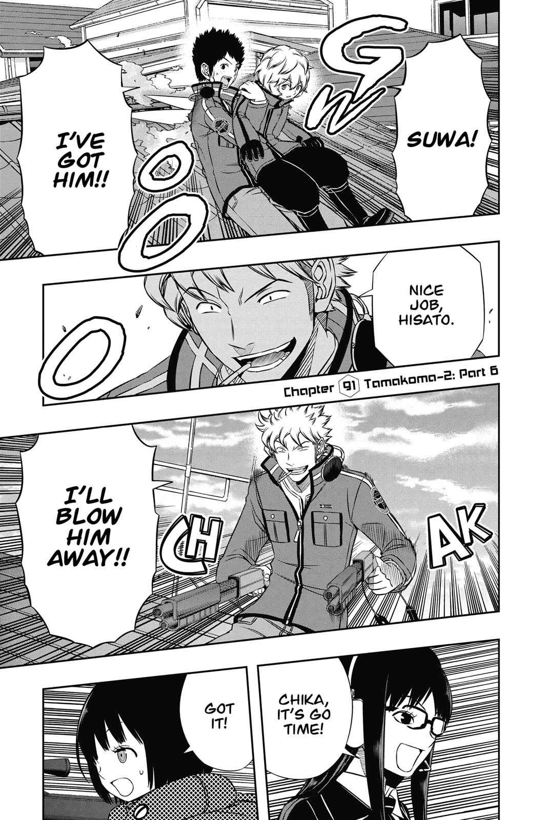 World Trigger Chapter 91 Page 1