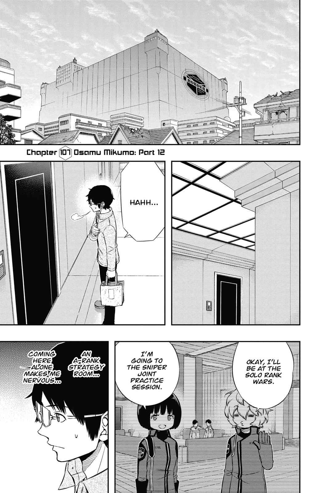 World Trigger Chapter 107 Page 8