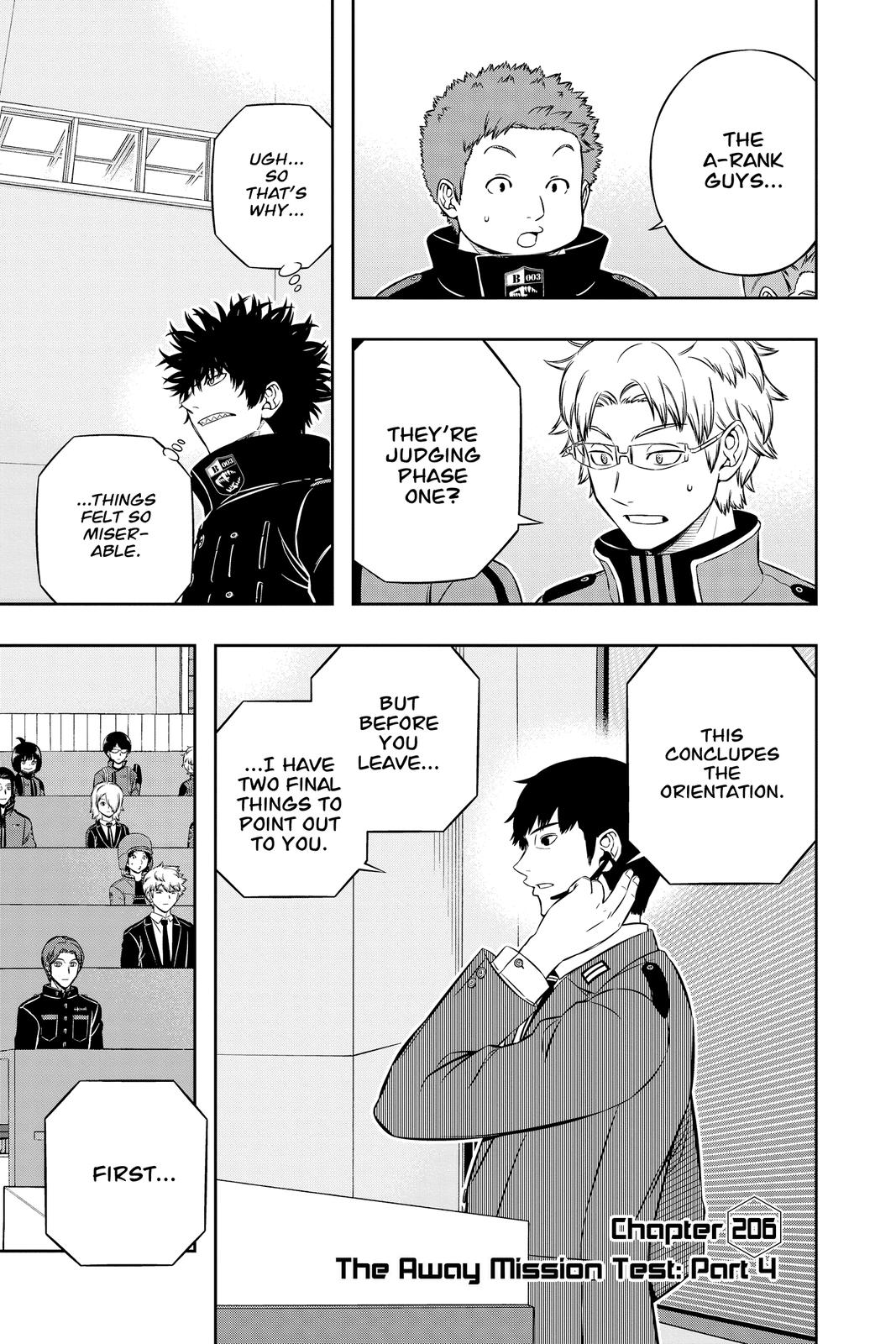 World Trigger Chapter 206 Page 10