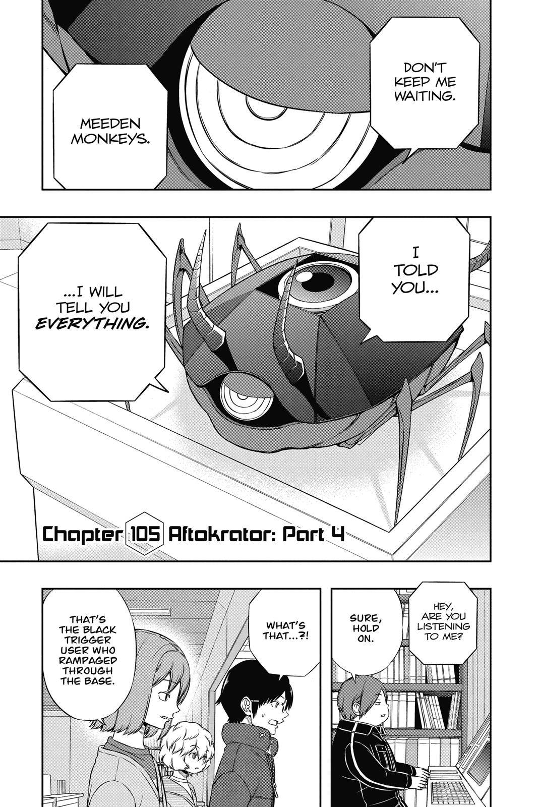 World Trigger Chapter 105 Page 1