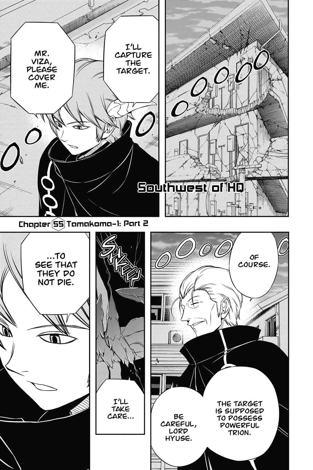 World Trigger Chapter 55 Page 1