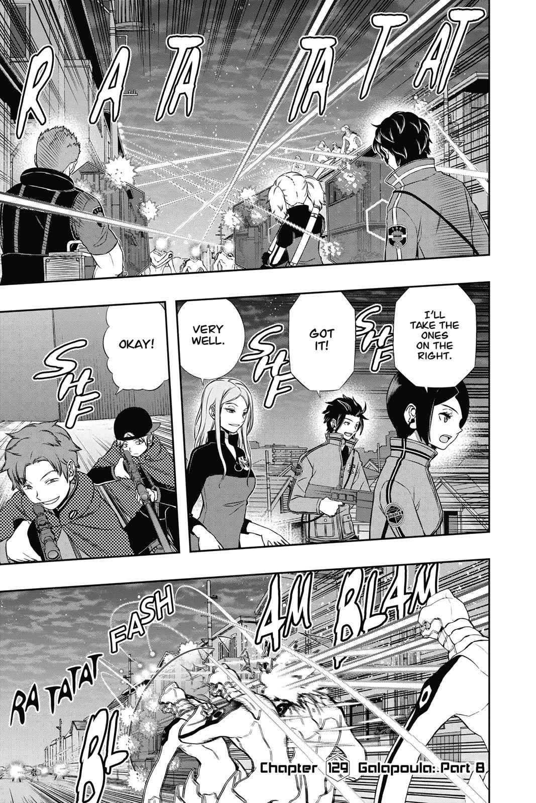 World Trigger Chapter 129 Page 1