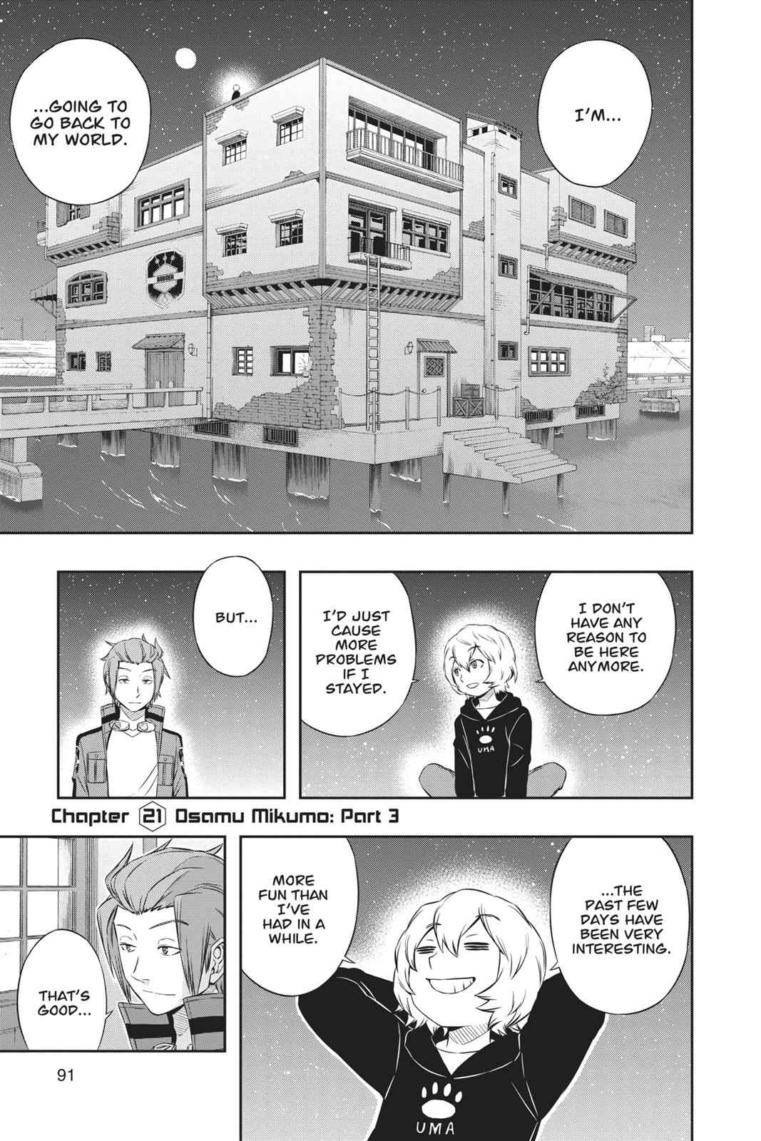 World Trigger Chapter 21 Page 1
