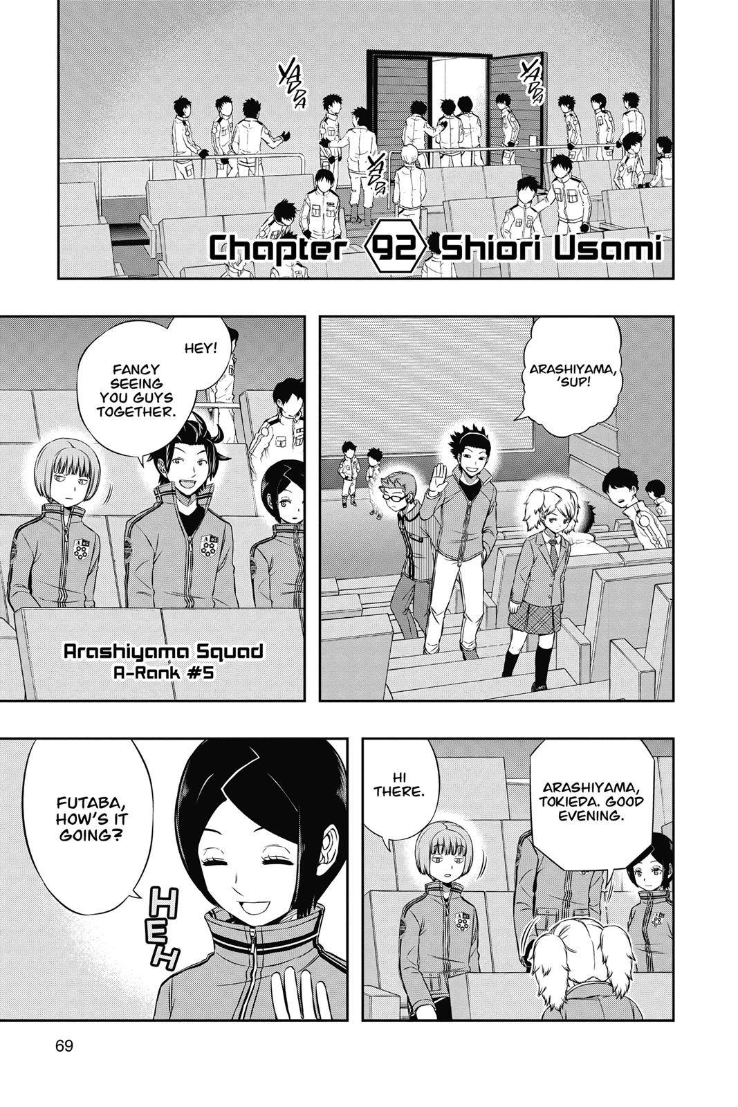 World Trigger Chapter 92 Page 1