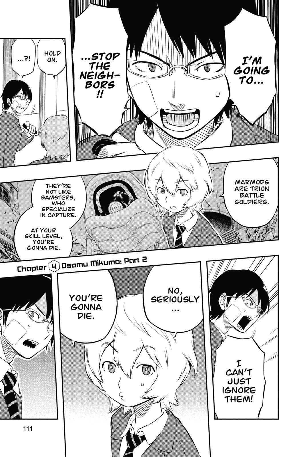 World Trigger Chapter 4 Page 1