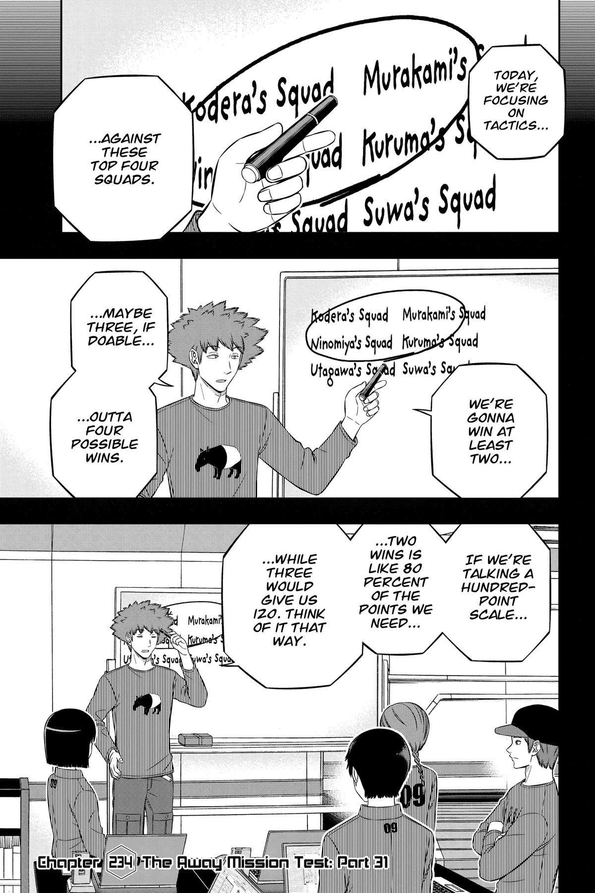 World Trigger Chapter 234 Page 1