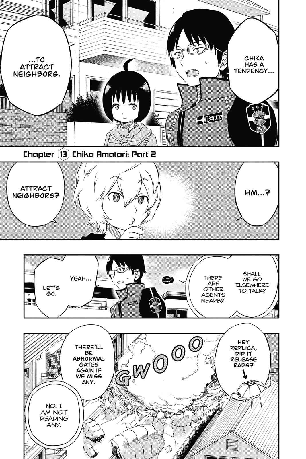 World Trigger Chapter 13 Page 1