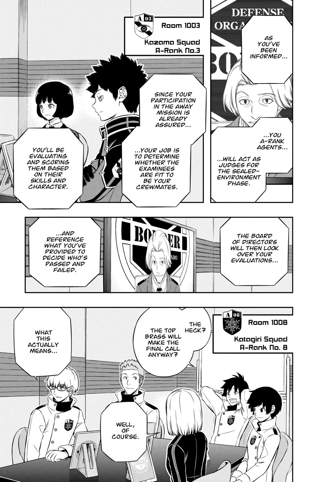 World Trigger Chapter 206 Page 14