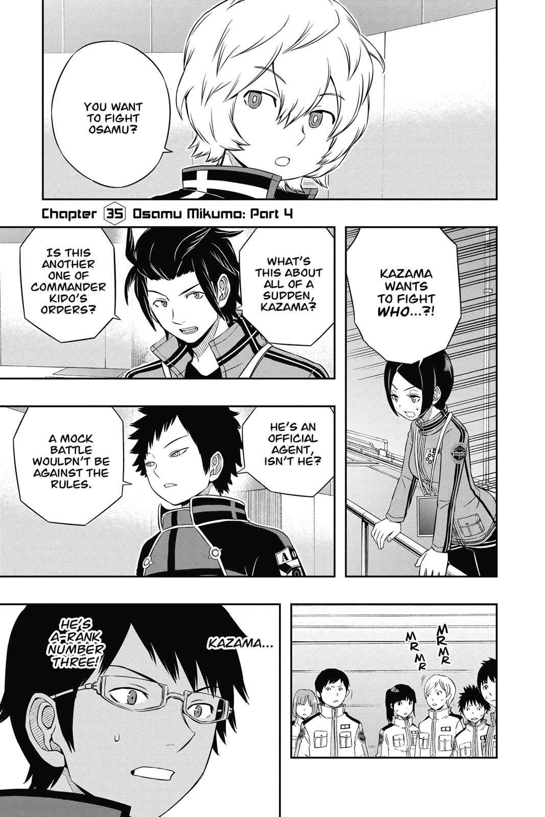 World Trigger Chapter 35 Page 8