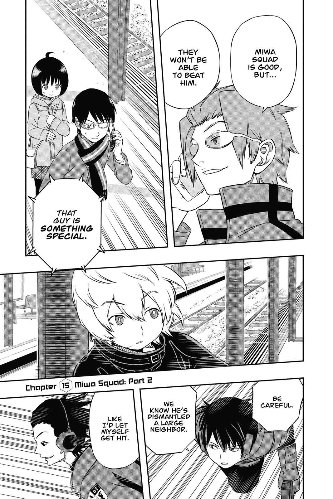 World Trigger Chapter 15 Page 1