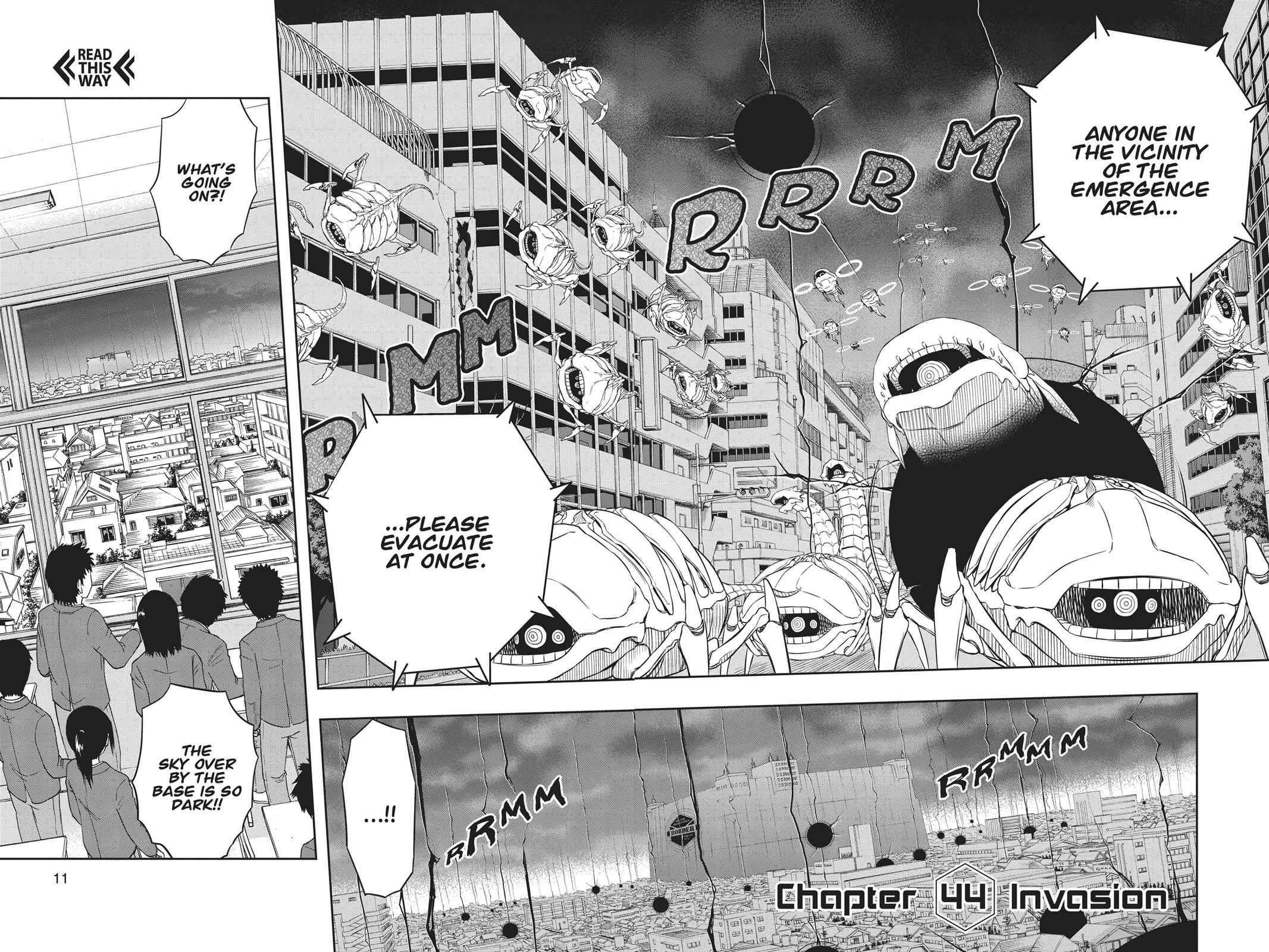 World Trigger Chapter 44 Page 9