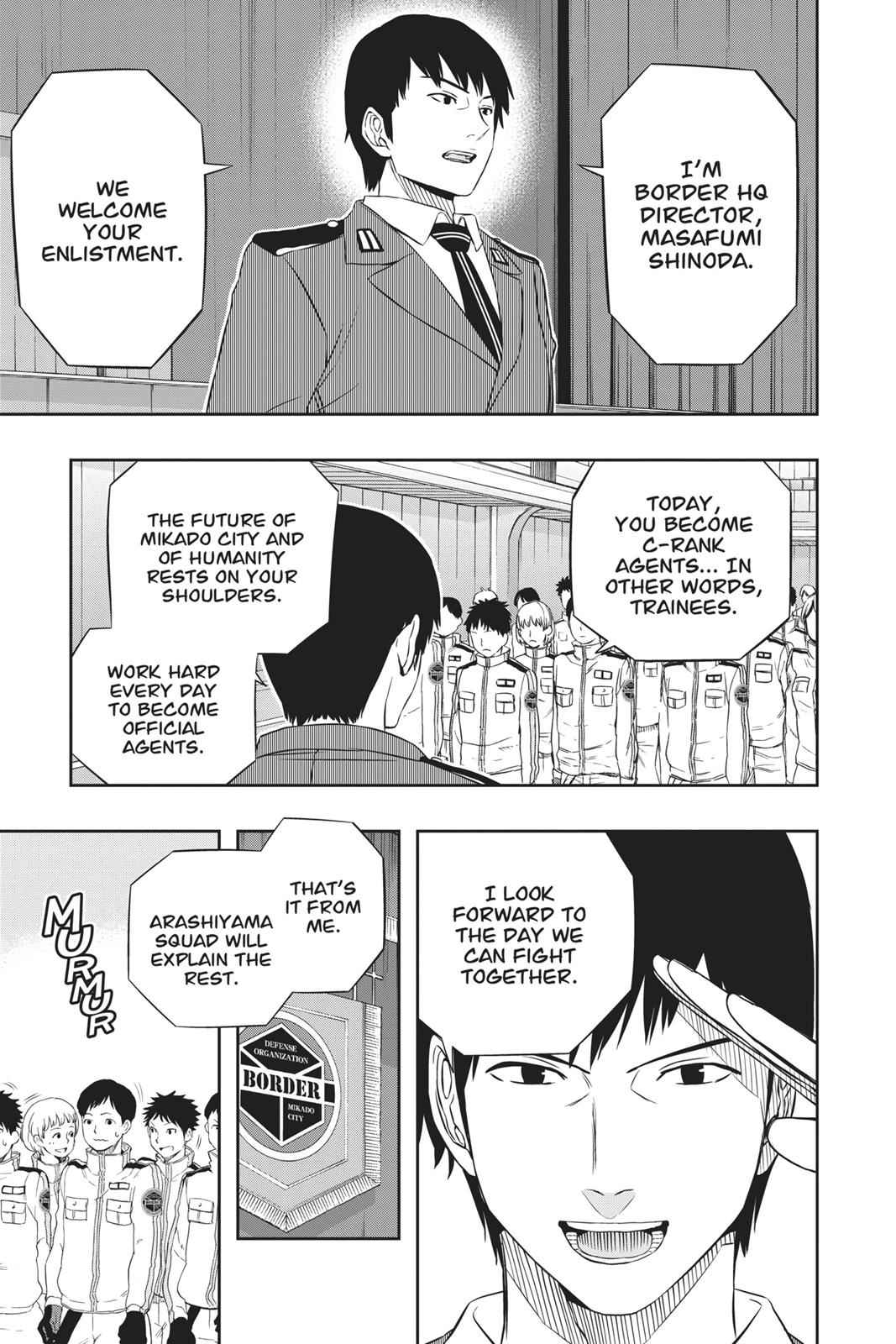 World Trigger Chapter 33 Page 3
