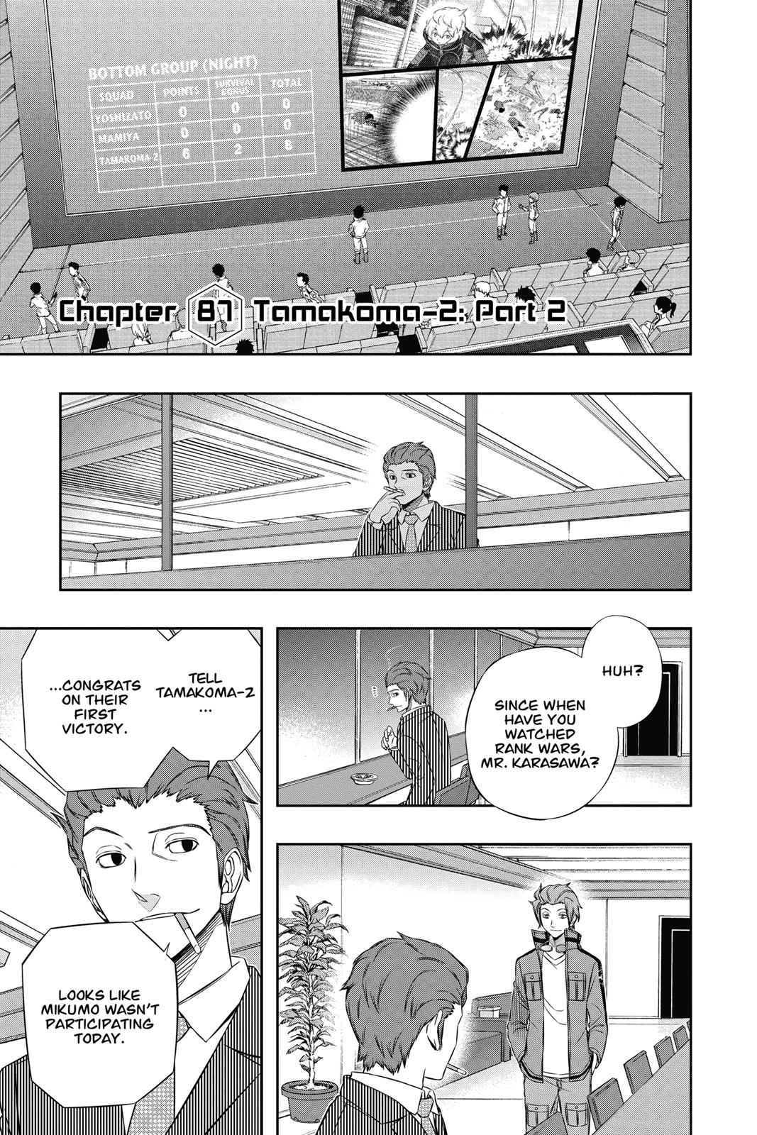 World Trigger Chapter 87 Page 1