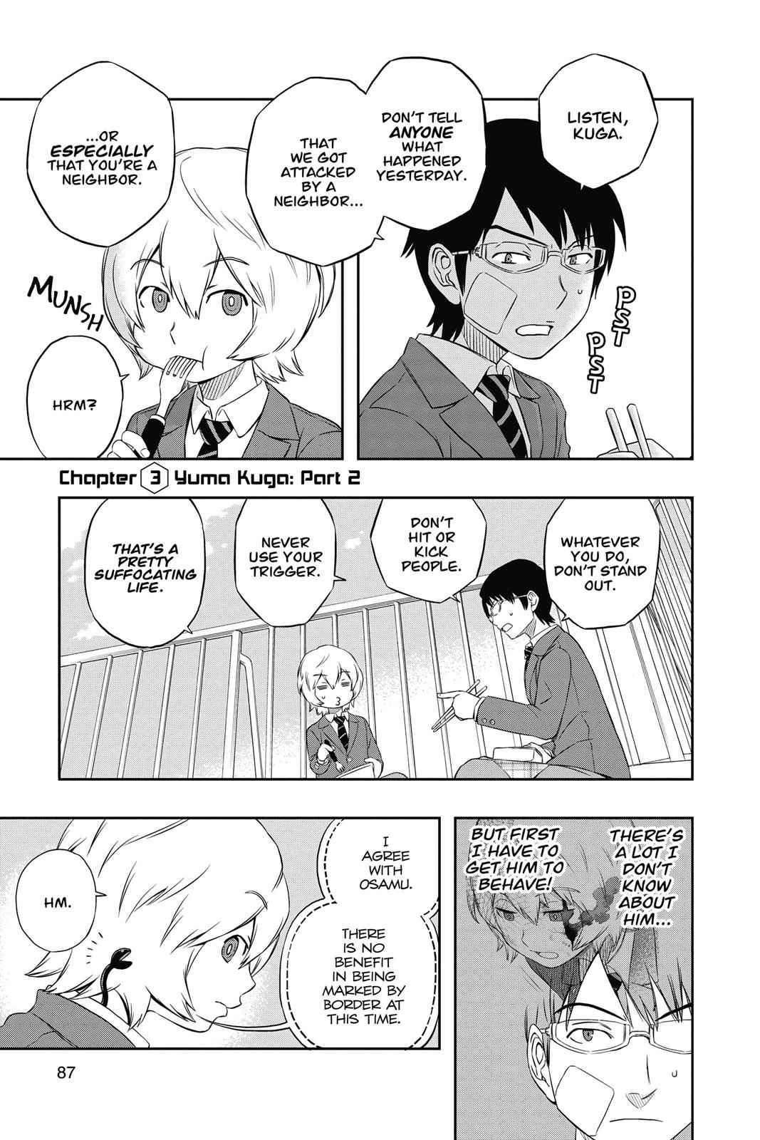World Trigger Chapter 3 Page 1