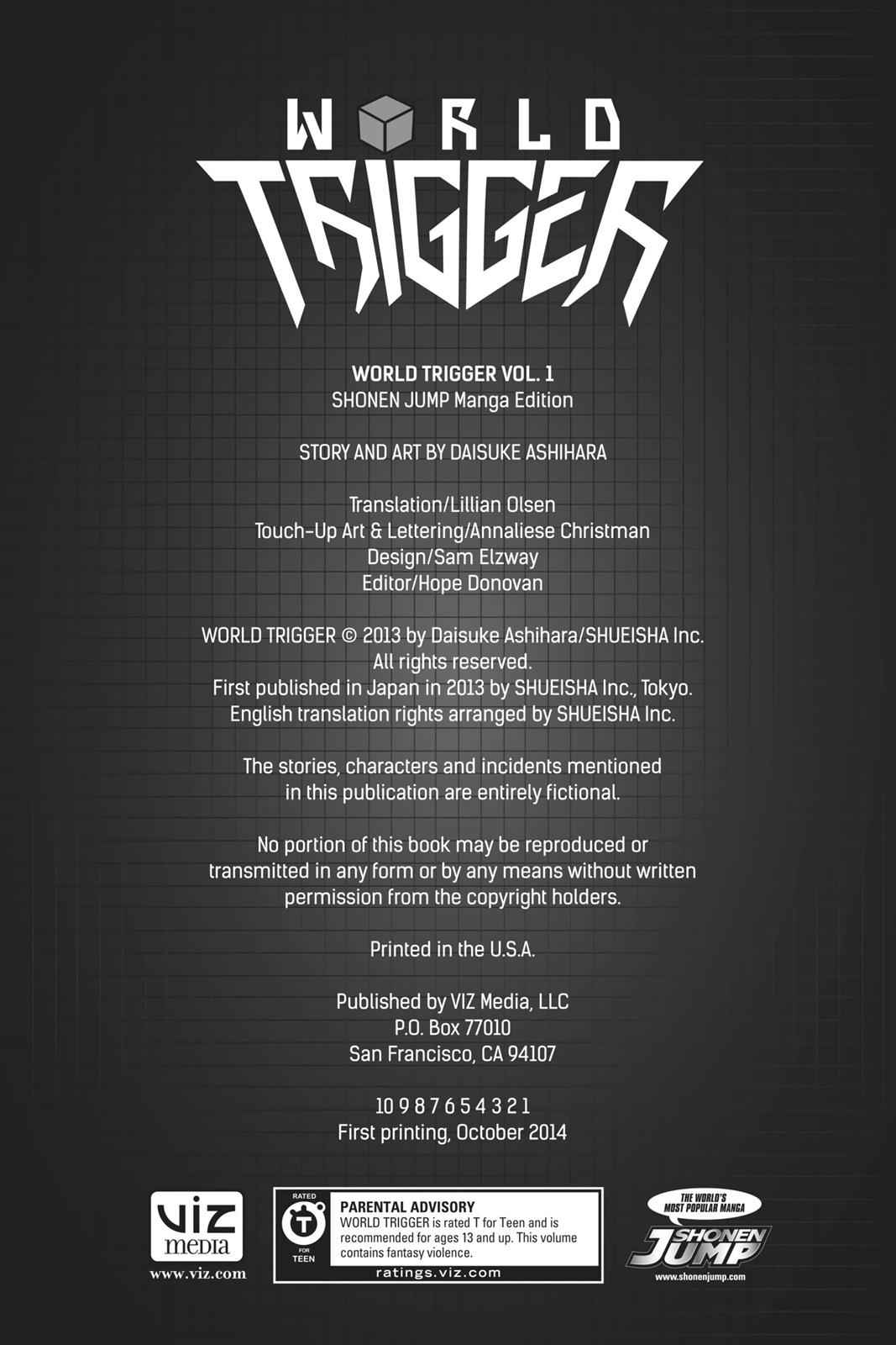World Trigger Chapter 1 Page 3