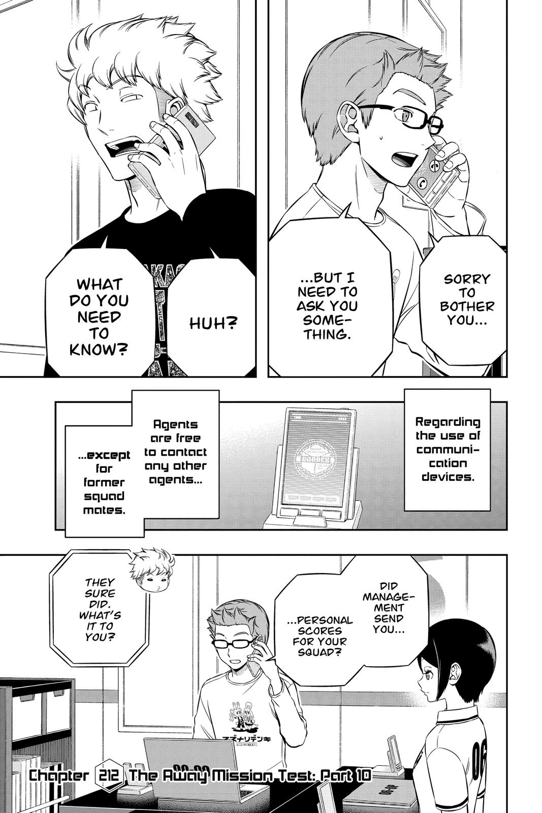 World Trigger Chapter 212 Page 1